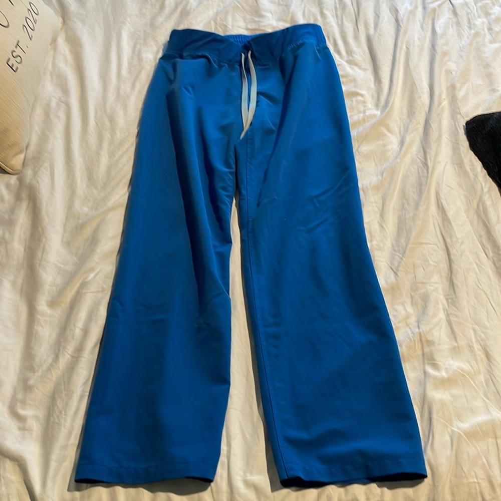 Figs Royal blue Livingston scrub pants